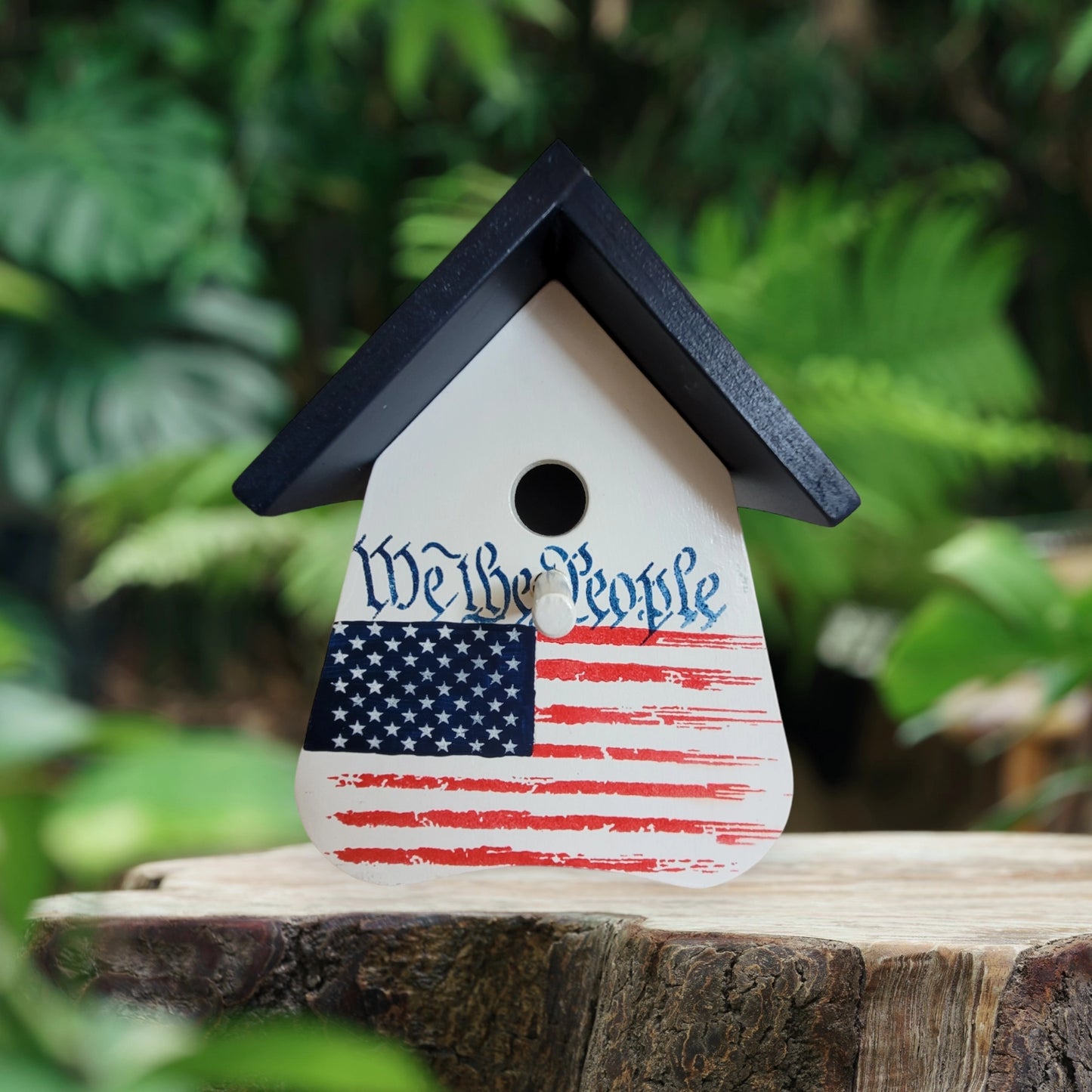 Handpainted Birdhouse America