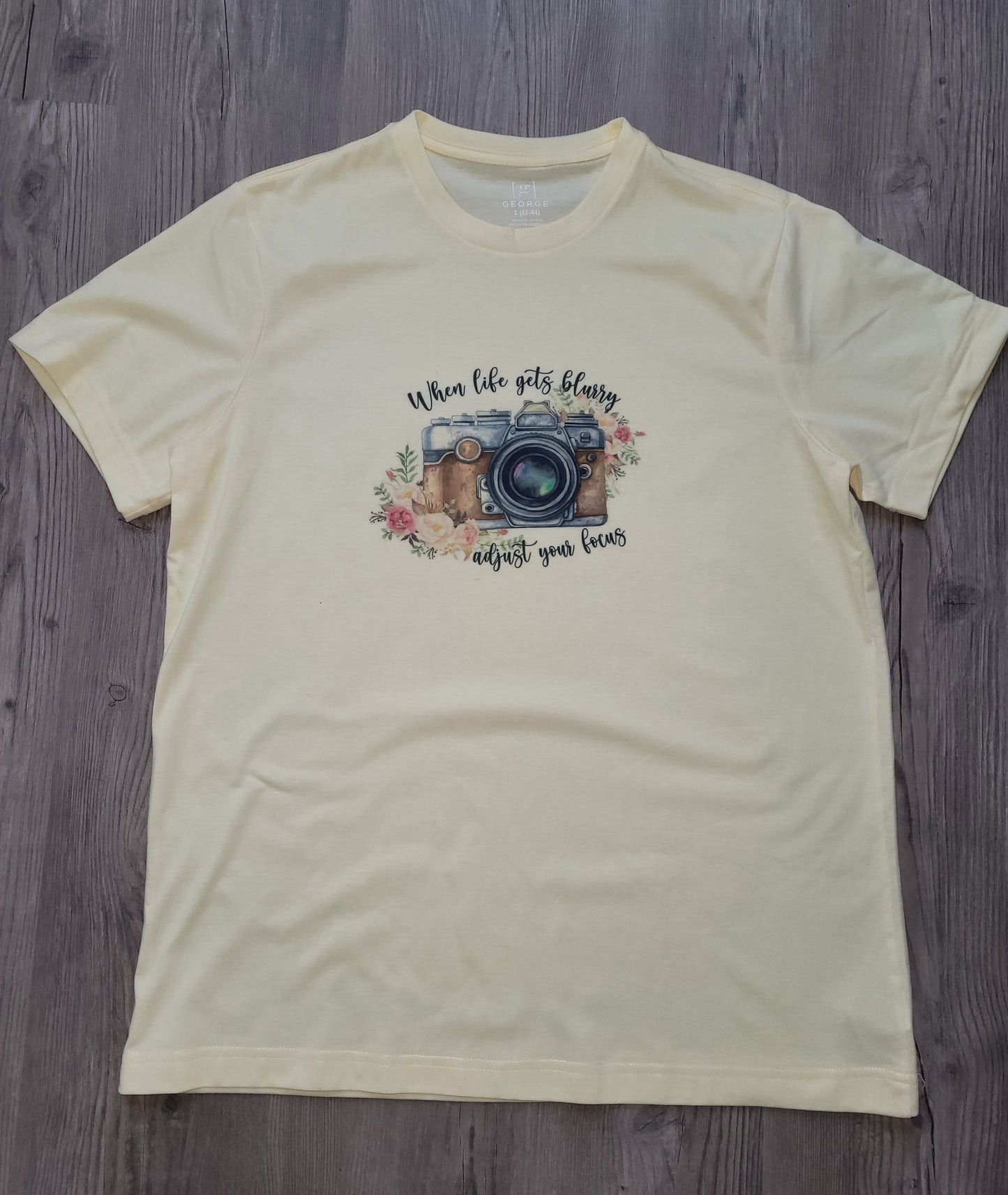 When life gets blurry Sublimation T-Shirt